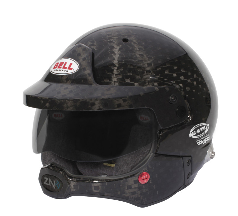 BELL MAG-10 CARBON RALLY WW (HANS)