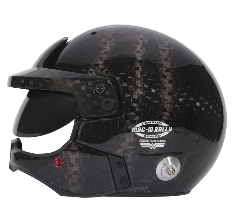 BELL MAG-10 CARBON RALLY WW (HANS)
