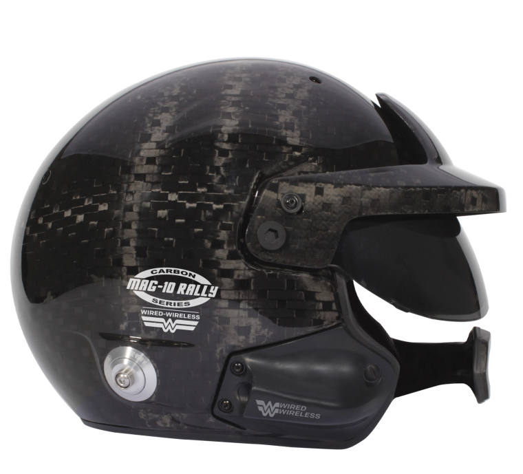 BELL MAG-10 CARBON RALLY WW (HANS)