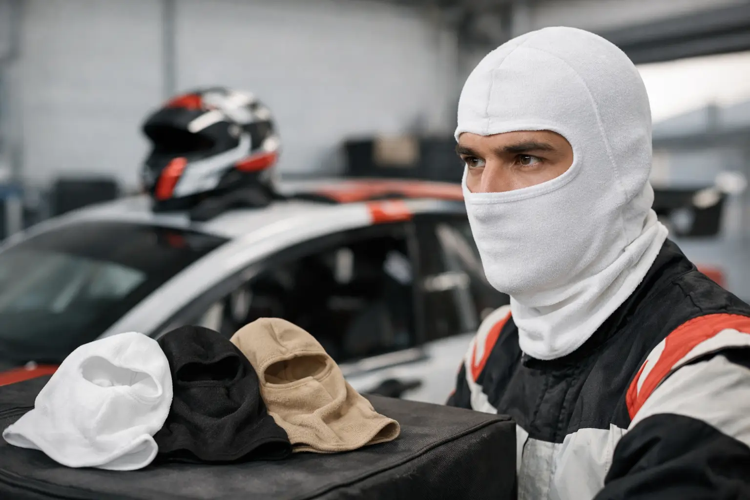 Choisir sa cagoule ignifugée pour pilote rallye