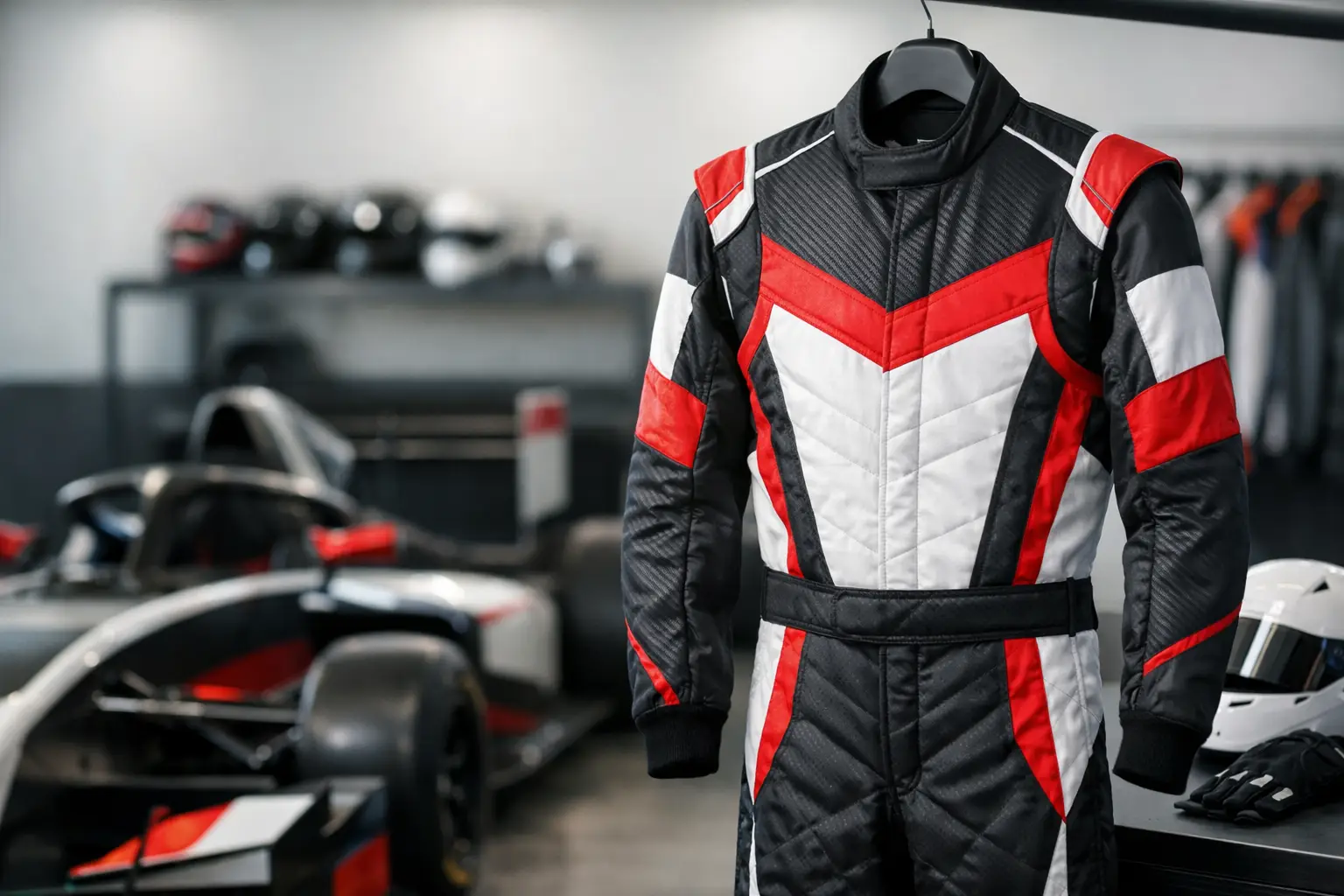 Combinaison pilote personnalisée FIA sur mesure