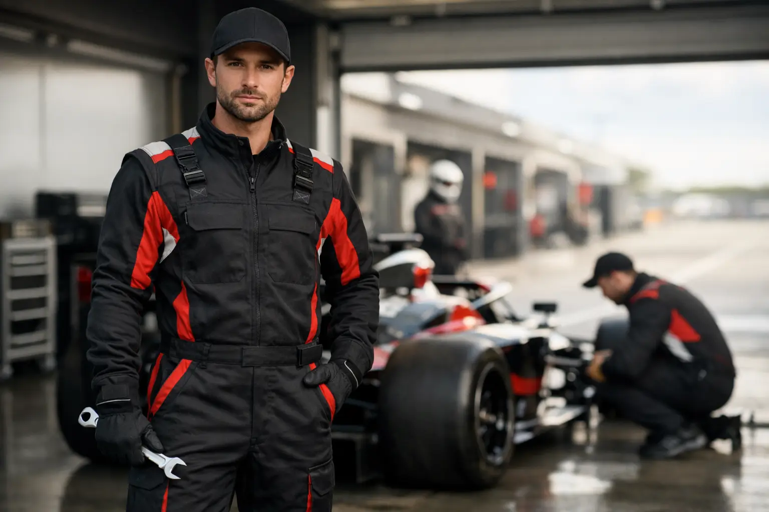 Salopette mécanicien sport automobile haut de gamme
