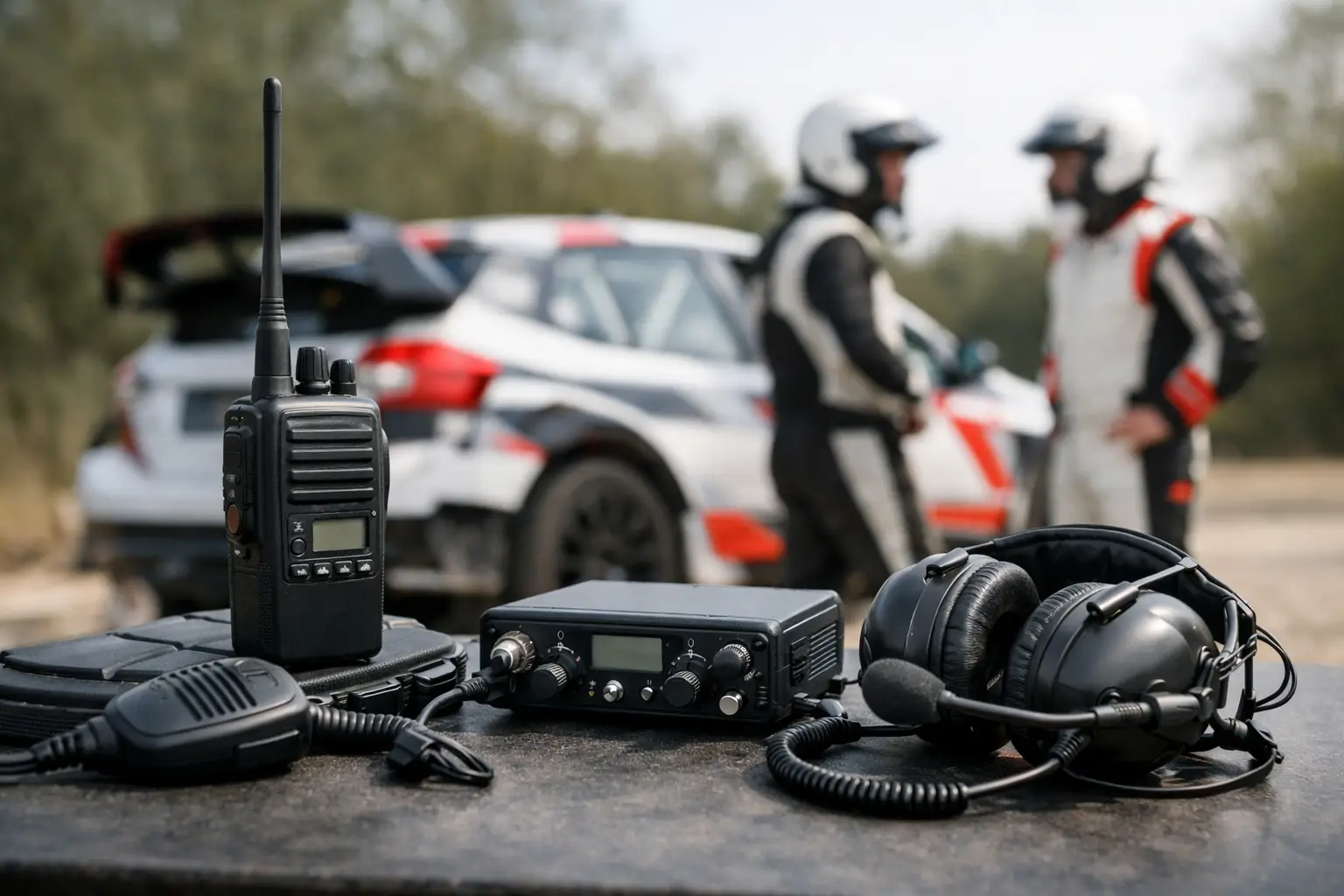 Bien choisir sa radio rallye en compétition