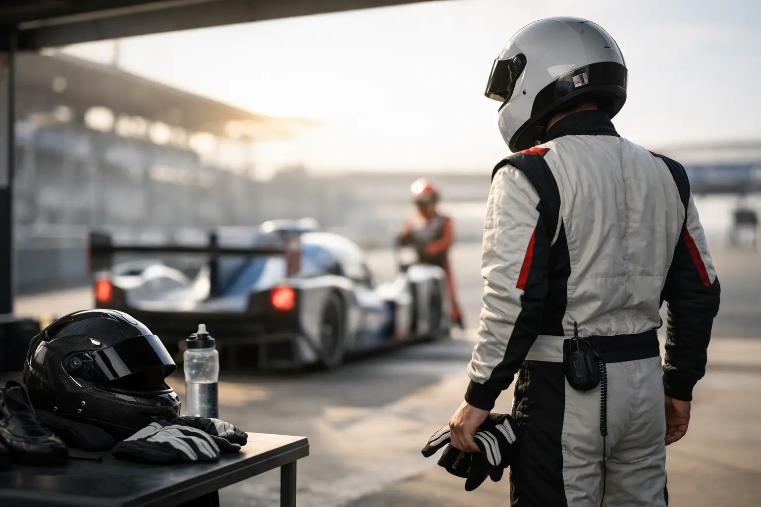 Pilote amateur en endurance, équipé pour durer