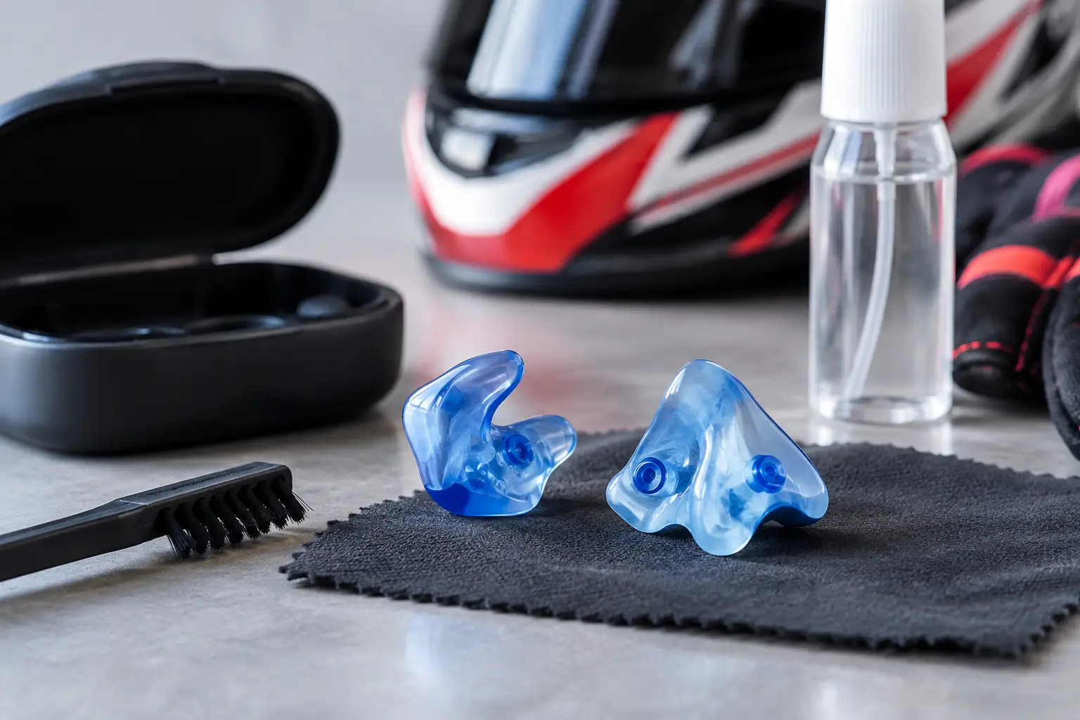 Nettoyer des oreillettes moulées réutilisables