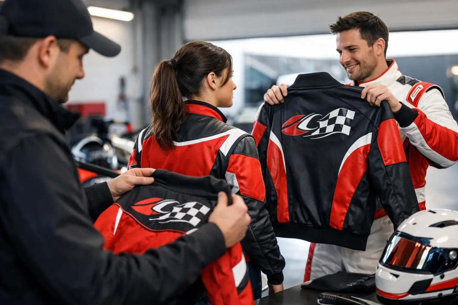 Personnaliser les vestes d’équipe de compétition