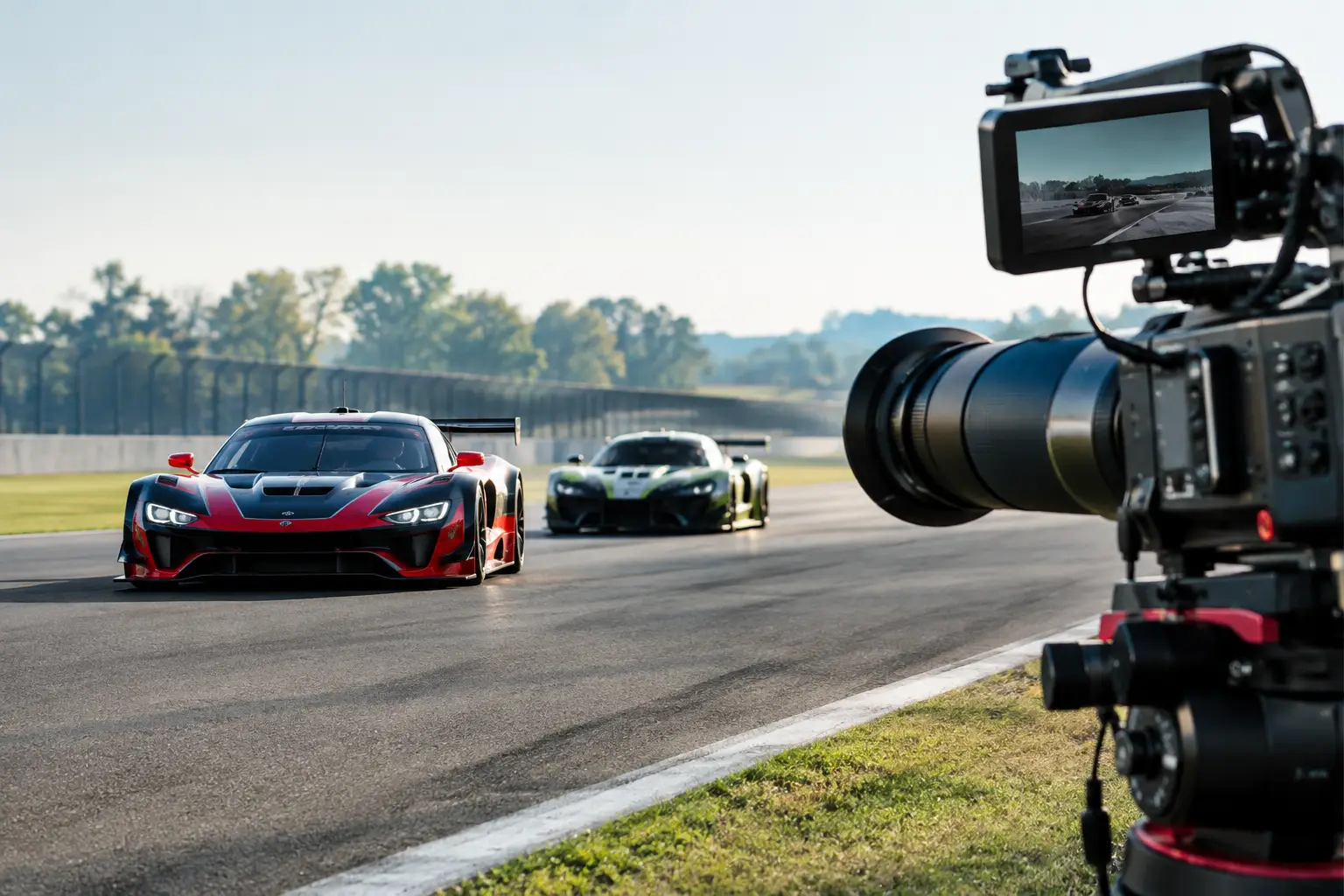 Guide diffusion vidéo compétition pour la piste